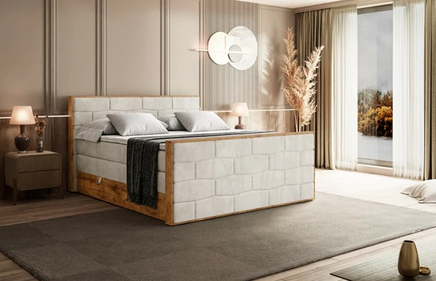 Boxspringbett LOLLI8-Z KING - 4