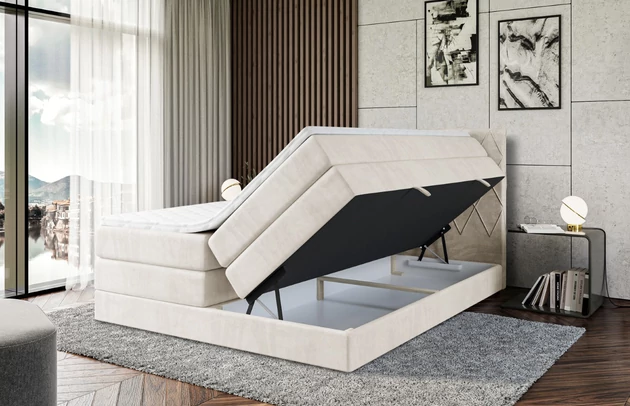 Boxspringbett LEPARO KING - 4