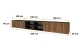 Lowboard NOA 4 offen