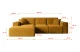 Ecksofa SERRA-L