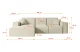 Ecksofa SERRA-L - 5