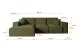 Ecksofa SERRA-L - 5