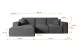 Ecksofa SERRA-L - 5