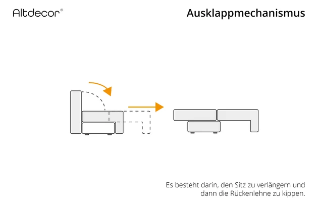 Wohnlandschaft ORRO-U - 9
