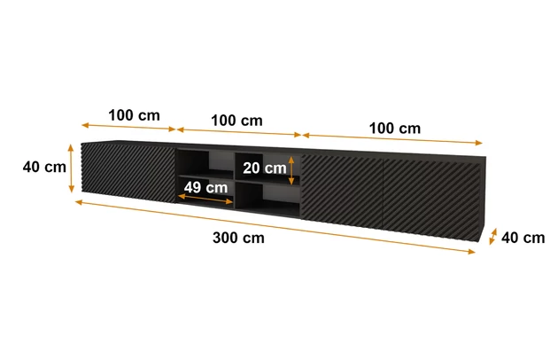 Lowboard ZENO 4 offen - 4
