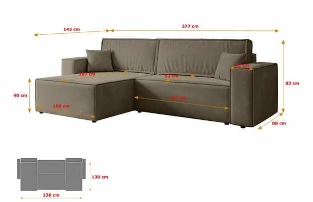 Ecksofa CELTIC-XL - 7