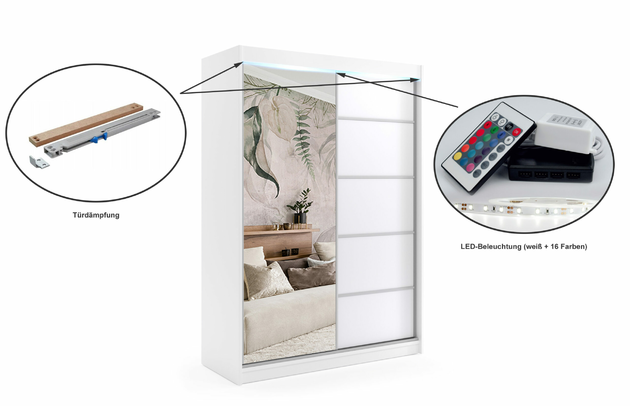 Schiebetürenschränke MAKI - 5