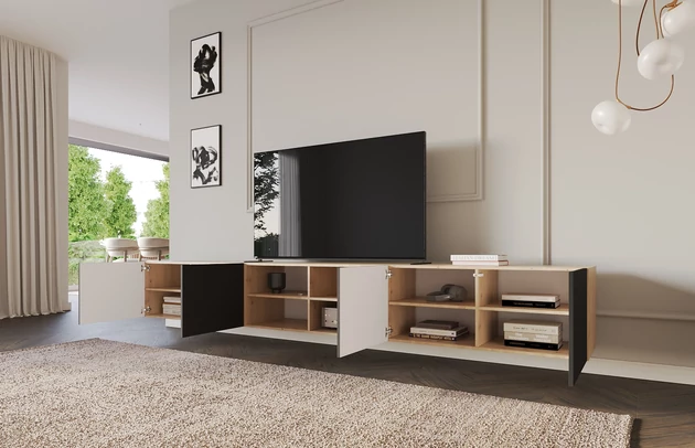 Lowboard ELIO 4 offen - 3