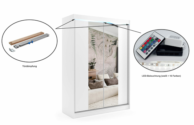 Schiebetürenschränke LUZO - 5