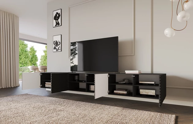 Lowboard ZENO 4 offen - 3