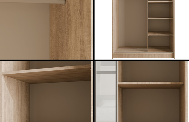 Schiebetürenschränke PEKA3 - 5