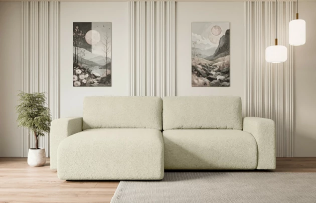 Bezug: Bouclé, Farbe: Beige - Quelle 02, Stellvariante: Universall - Links/Rechts angeordnet, Stoffbeschreibung: polsterstoff-quelle-hochwertiger-boucle-stoff-strapazierfahig-atmungsaktiv-und-pflegeleicht-80-000-martindale-zyklen-100-pes-pillingarm4-5-gewicht-315-g-m2-±5, Materialzusammensetzung: 100% Polyester, Pilling Resistenz: 5, Abriebfestigkeit: 5, Scheuerbeständigkeit: 80000 Martindale-Zyklen, Zimmer: Wohnzimmer, Tiefe: 143 cm, Breite: 247 cm, Höhe: 83 cm, Schlaffunktion: Mit Schlaffunktion, Länge der Schlaffläche: 205 cm, Breite der Schlaffläche: 123-cm, Liegehöhe: 40 cm, Anzahl der Sitzflächen: 3, Sitzfüllung: Wellenfeder + T30-Schaumstoff, Anzahl der Rückenkissen: 2, Art der Rückenkissen: Abnehmabr, Annzahl der Sitzkissen: 2, Material der Füße: Kunststoff, Höhe der Füße: 3,5 cm, Farbe der Füße: Schwarz, Tiefe der Armlehnen: 88 cm, Breite der Armlehnen: 23 cm, Breite der Ottomane: 100 cm, Tiefe der Ottomane: 107 cm, Tiefe der Sitzfläche: 52 cm, Sitzhöhe: 40 cm, Art des Stauraumes: Innenfach geschlossen - 1