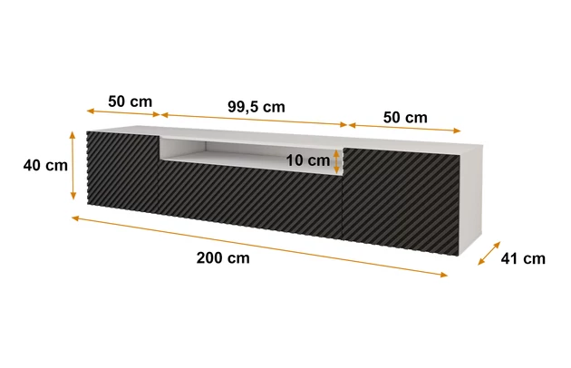 Lowboard ZENO offen - 4