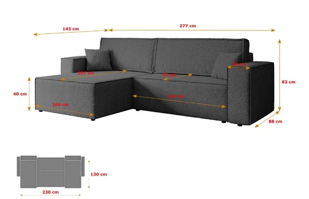 Ecksofa CELTIC-XL - 7