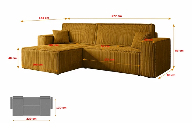 Ecksofa CELTIC-XL - 7