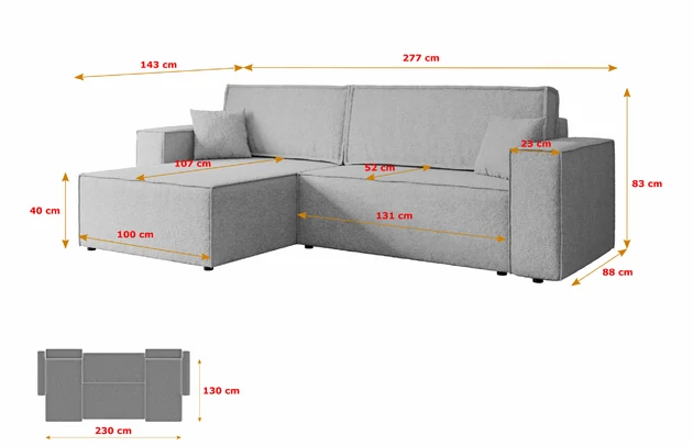 Ecksofa CELTIC-XL - 7