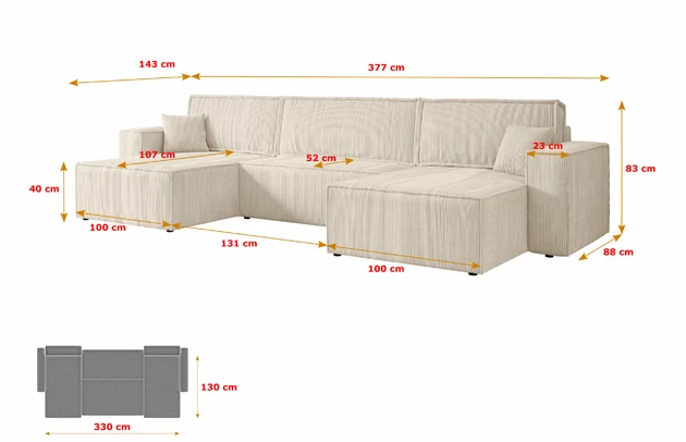 Wohnlandschaft CELTIC-XLU - 7
