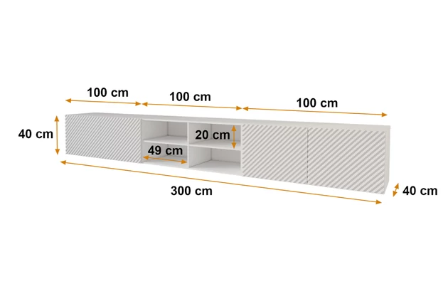 Lowboard ZENO 4 offen - 4