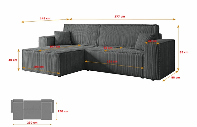 Ecksofa CELTIC-XL - 7