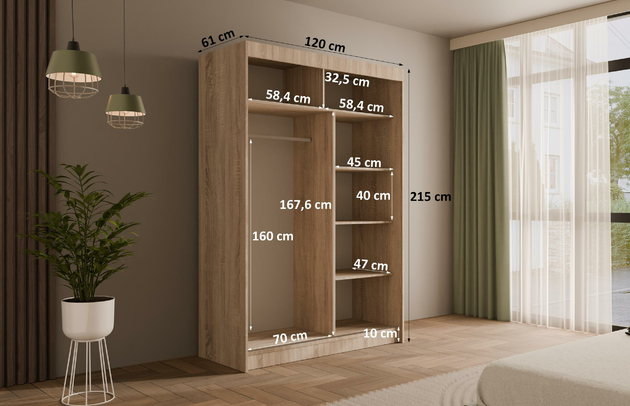 Schiebetürenschränke PAOKI - 6