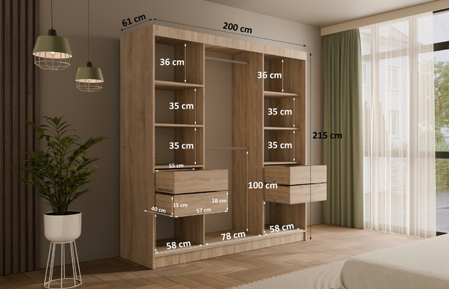 Schiebetürenschränke V2-LINEA - 5