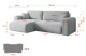 Ecksofa ORRO-L - 7