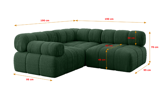 Ecksofa Mende-L1 - 5
