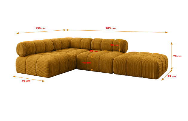Ecksofa Favio-L1 - 5