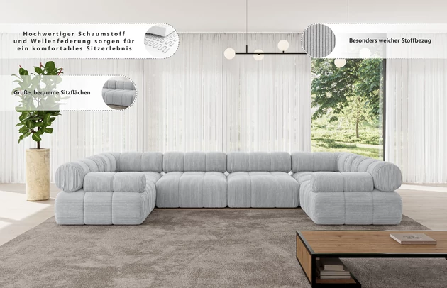 Wohnlandschaft Birno-U2 - 6