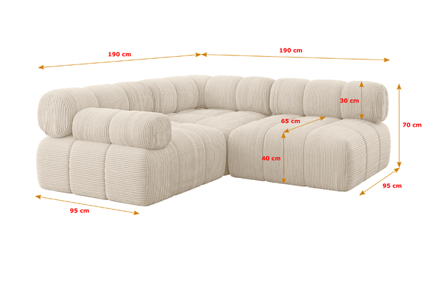 Ecksofa Mende-L1 - 5