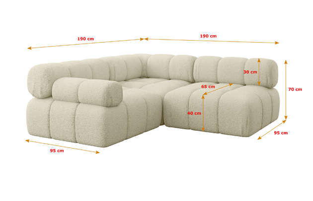 Ecksofa Mende-L1 - 5