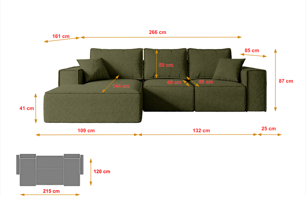 Ecksofa SERRA-L - 6