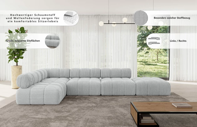 Ecksofa Favio-L2 - 6