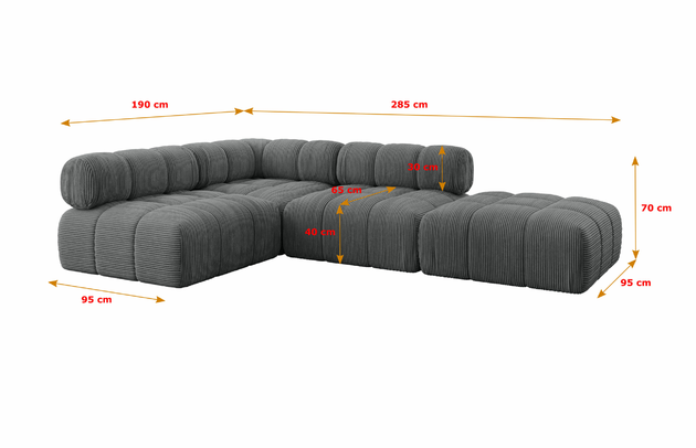 Ecksofa Favio-L1 - 5