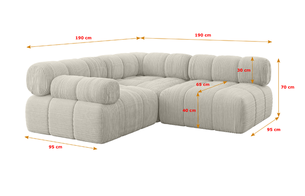 Ecksofa Mende-L1 - 5