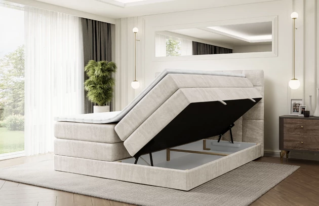 Boxspringbett BRUGO KING - 3