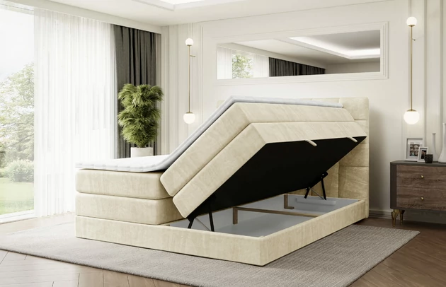 Boxspringbett BRUGO KING - 3