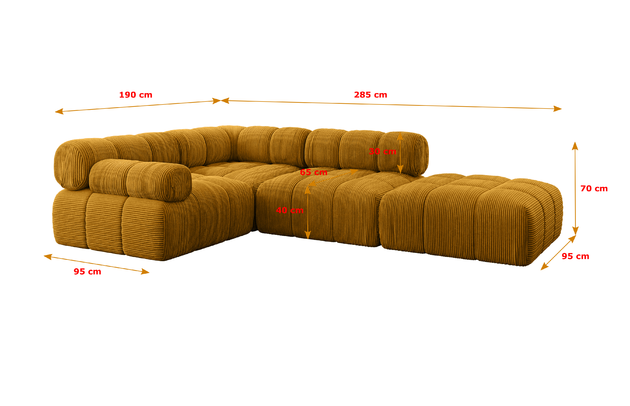 Ecksofa Felto-L1 - 5