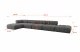 Ecksofa Kerru-L3