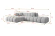 Ecksofa OLEA-L2 - 4