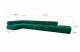 Ecksofa Favio-L3