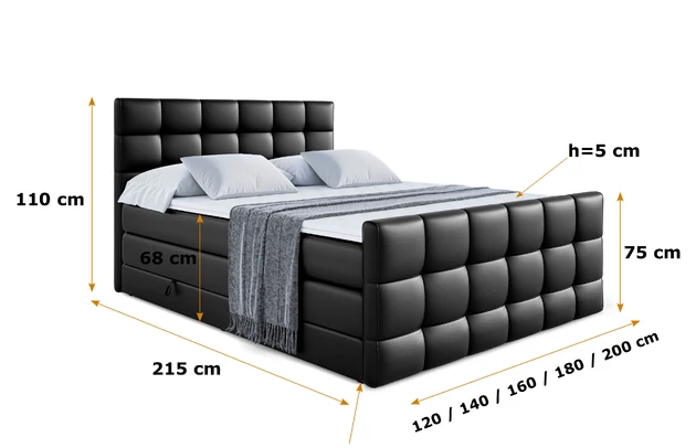 Boxspringbett APO-Z KING - 5