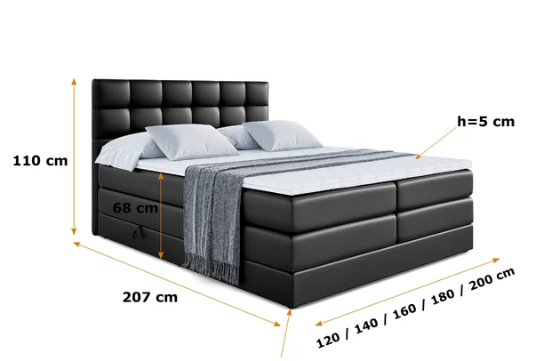 Boxspringbett APO KING - 4