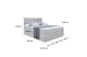 Boxspringbett BRUGO KING - 4