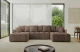 Bezug: Samt, Farbe: Braun - Dream Velvet 202.37, Stellvariante: U-Form, Stoffbeschreibung: Polsterstoff Dream Velvet: Wasserabweisender und leicht zu reinigender Möbelstoff, scheuerfest (30.000 Martindale-Zyklen) lichtecht (6) und pillingarm (4-5), aus 100 % PES, Gewicht 360 g/m2 ±5 %, Materialzusammensetzung: 100% Polyseter, Pilling Resistenz: 4, Abriebfestigkeit: 5, Scheuerbeständigkeit: 100000 Martindale-Zyklen, Ausstattung: Kissen, Zimmer: Wohnzimmer, Tiefe: 189 cm, Breite: 355 cm, Höhe: 68 cm, Länge der Schlaffläche: 341 cm, Breite der Schlaffläche: 159 cm, Liegehöhe: 45 cm, Anzahl der Sitzflächen: 6, Sitzfüllung: Wellenfeder + HR35 und T30-Schaum, Anzahl der Rückenkissen: 7, Art der Rückenkissen: Rückenkissen, Annzahl der Sitzkissen: 3, Anzahl der Zierkissen: 2, Tiefe der Armlehnen: 104 cm, Breite der Armlehnen: 7 cm, Höhe der Armlehnen: 63 cm, Breite der Ottomane: 104 cm, Tiefe der Ottomane: 173 cm, Tiefe der Sitzfläche: 88 cm, Sitzhöhe: 45 cm, Art des Stauraumes: Innenfach geschlossen, Schlaffunktion: Mit Schlaffunktion - 1