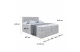 Boxspringbett VELANTO-BZ KING - 5