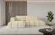Bezug: Samt, Farbe: Beige - Dream Velvet 202.02, Stellvariante: Ottomane Links, Stoffbeschreibung: Polsterstoff Dream Velvet: Wasserabweisender und leicht zu reinigender Möbelstoff, scheuerfest (30.000 Martindale-Zyklen) lichtecht (6) und pillingarm (4-5), aus 100 % PES, Gewicht 360 g/m2 ±5 %, Materialzusammensetzung: 100% Polyseter, Pilling Resistenz: 4, Abriebfestigkeit: 5, Scheuerbeständigkeit: 100000 Martindale-Zyklen, Zimmer: Wohnzimmer, Tiefe: 185 cm, Breite: 185 cm, Höhe: 90 cm, Länge der Schlaffläche: 240 cm, Breite der Schlaffläche: 140 cm, Liegehöhe: 42 cm, Anzahl der Sitzflächen: 4, Sitzfüllung: Wellenfeder + HR35 und T30-Schaum, Anzahl der Rückenkissen: 2, Art der Rückenkissen: Rückenkissen, Annzahl der Sitzkissen: 2, Material der Füße: Kunststoff, Höhe der Füße: 1,5 cm, Tiefe der Armlehnen: 100 cm, Breite der Armlehnen: 22 cm, Höhe der Armlehnen: 63 cm, Breite der Ottomane: 120 cm, Tiefe der Ottomane: 150 cm, Tiefe der Sitzfläche: 70 cm, Sitzhöhe: 42 cm, Art des Stauraumes: Innenfach geschlossen, Ausstattung: Nicht zutreffend, Anzahl der Zierkissen: Nicht zutreffend, Schlaffunktion: Mit Schlaffunktion - 1