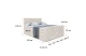 Boxspringbett LEPARO-Z KING - 6