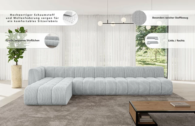 Ecksofa Darnel-L3 - 6