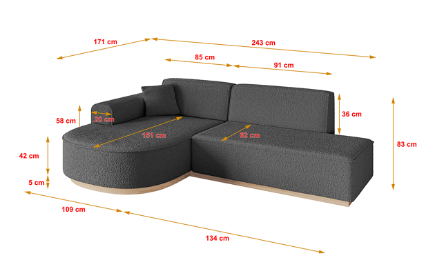 Ecksofa ARRIO-L1 - 4